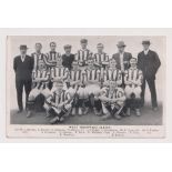 Football postcard, Football, West Bromwich Albion,