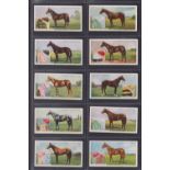 Cigarette cards, Ogden's, 3 sets, Derby Entrants 1926 (25 cards), Derby Entrants 1928, Derby