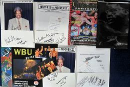 Boxing Ephemera, from the collection of boxing pho