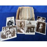 Postcards, a subject mix of approx. 287 cards, inc. 190 mainly UK Royalty, the majority George V -