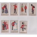 Cigarette cards, Faulkner's, Military Terms, 1st Series, (7/12), Shoulder Arms, Charge, Eyes