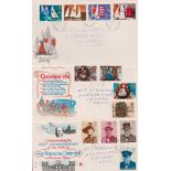 Stamps, Collection of GB first day covers 1964-200