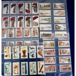 Cigarette cards, 5 sets, Churchman's, Pipes of the World, Well Known Ties 'A' Series, Richard Lloyd,