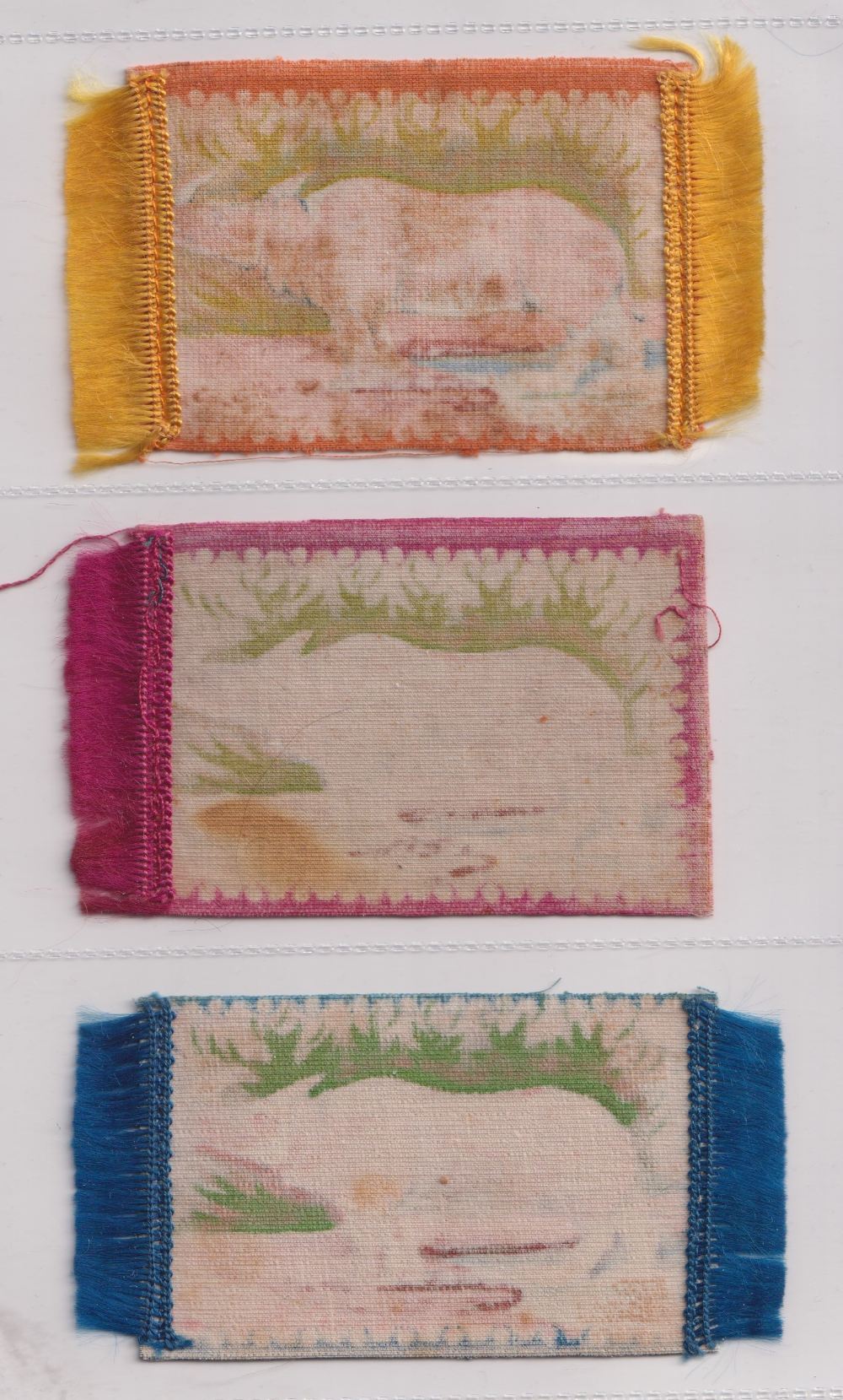 Tobacco blankets, USA, ATC, Wild Animals, 3 different plus 13 colour variation, approx. 65mm x - Image 6 of 10