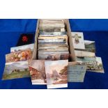 Postcards, 470+ a wide selection of Tuck Oilette cards including Frank Emanuel, John Heyermans