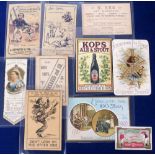 Trade cards, a collection of 10 early advertising cards, various issuers & sizes inc., Inman's