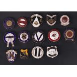 Football badges, a collection of 14 enamelled badg