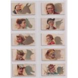 Cigarette cards, USA, Duke's, Shadows (10/50) (all with faults, poor/fair) (10)