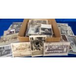Postcards, Social History, approx. 200 cards showing parties, work parties, bands, earth quake