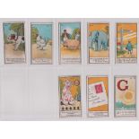 Cigarette cards, John Sinclair Ltd, Picture Puzzles & Riddles Series (45/50, missing nos 6,7,14,
