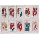 Cigarette cards, Ogden's, Flags & Funnels of Leading Steamship Lines (set, 50 cards) (some minor