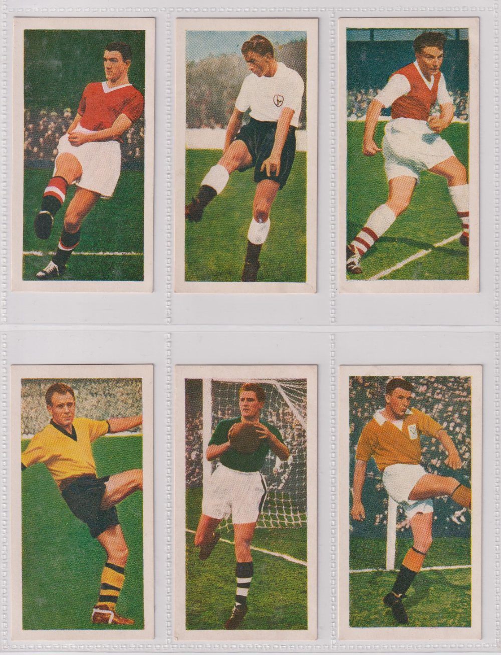 Trade cards, Chix, Footballers No 3 Series A (set, 48 cards) (some with slight marks, one signed, - Image 9 of 16