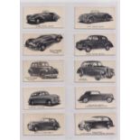 Trade cards, Kellogg's, Motor Cars (black & white) (set, 40 cards) (gen gd)
