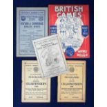 Athletics programmes, all held at Stamford Bridge,