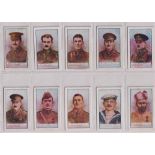 Cigarette cards, Gallaher, The Great War Victoria Cross Heroes, three sets, 3rd, 5th & 6th Series (