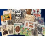 Postcards, a Scouts and Guides selection of approx. 94 cards and photographs, inc. RPs of Guides,