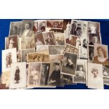 Postcards, Social History, approx. 80 cards to include events, weddings, children and portraits (