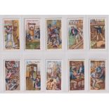 Cigarette cards, W.O. Bigg & Co, Life on Board A Man Of War (set, 50 cards) (vg)