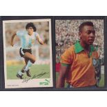 Trade cards, Football, Germany, Zentrasport-Puma, Maradona raffle card, 1982, number on reverse,