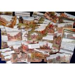Postcards, a collection of approx. 540 mixed age UK illustrated topographical cards by A.R