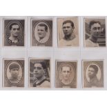 Cigarette cards, South America, Julio Mailhos, Footballers & Sportsmen, 'M' size, 12 cards, 'Serie