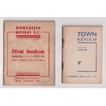 Football handbooks, Doncaster Rovers, 1939/40, 36