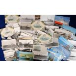 Postcards, Shipping, a mixed age selection of approx. 200 cards and photographs of naval ships,