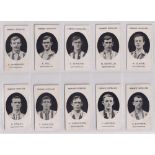 Cigarette cards, Taddy, Prominent Footballers (No Footnote), Southampton (set, 15 cards) (mostly gd)