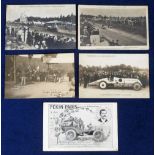 Postcards, Motor Racing, Pekin to Paris race de Dion-Bouton, Circuit de la Sarthe 1906, Gordon