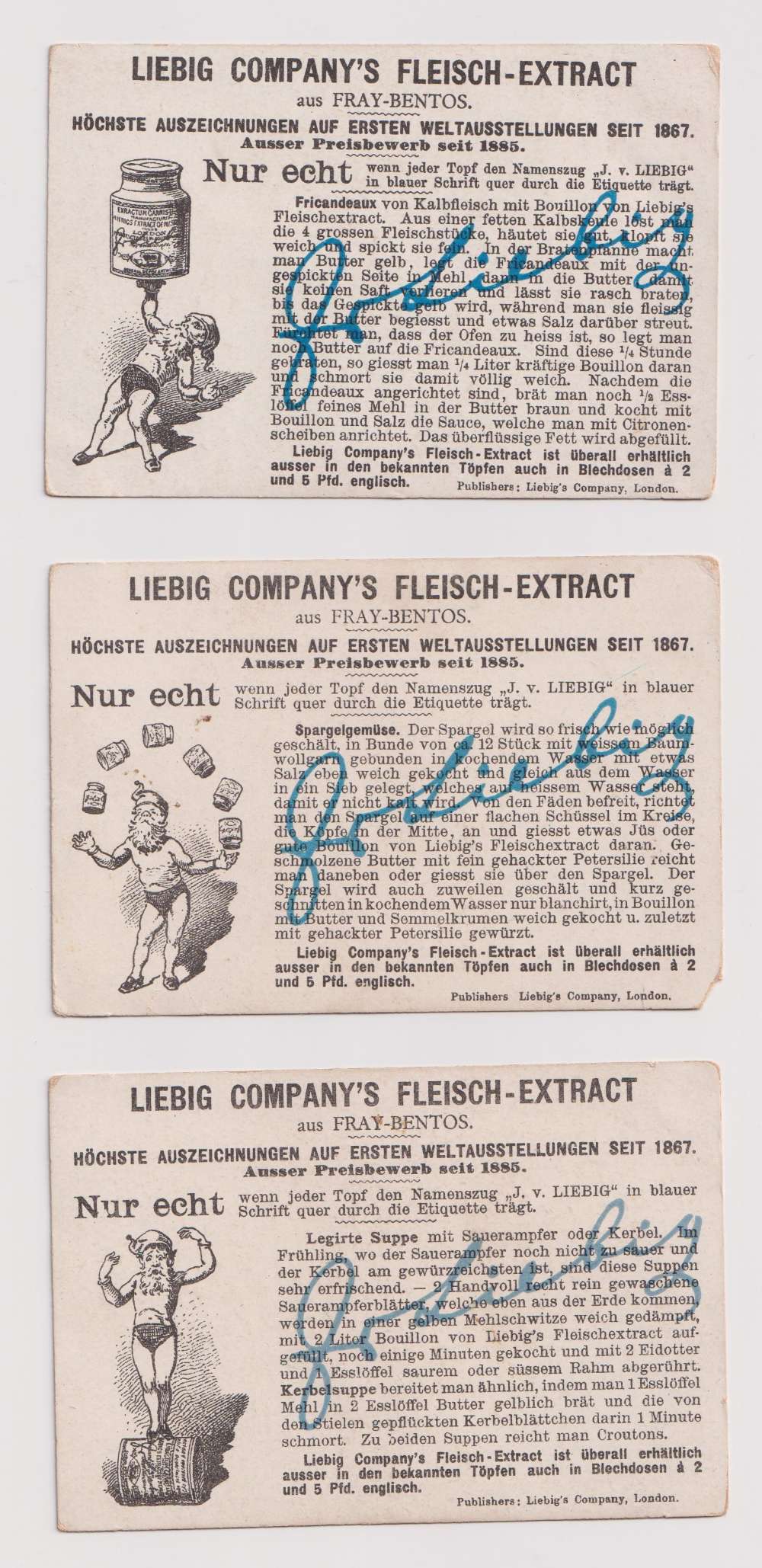 Trade cards, Liebig, 4 German language sets, Christopher Columbus II, Ref S339, Gnomes, Ref S345, - Image 8 of 16