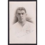 Football autograph, 'Dixie' Dean, Everton & Englan