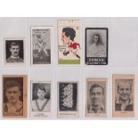 Cigarette & trade cards, Manchester United selection, 16 cards from various issuers & series inc.