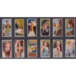 Cigarette cards, Carreras, 2 sets, Famous Film Stars (96 cards) inc. Laurel & Hardy, Shirley Temple,