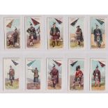 Cigarette cards, J. & F. Bell, Scottish Clan Series (set, 25 cards) (gd)