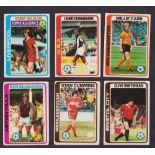 Trade cards, Topps, Footballers, (Pale Blue back) 'X' size, (set, 396 cards, 3 main check lists