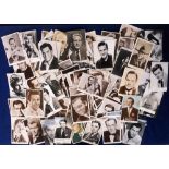 Postcards, Entertainment, a collection of approx. 159 male cinema and TV stars, with 52