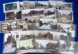 Postcards, Kent, a village and street scenes selection of 39 cards of Kent, with RPs of Ramsgate