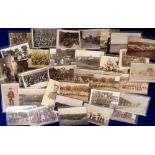 Postcards, Military, an RP selection of approx.33 cards (and a few photographs). Includes The Lads