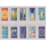 Trade cards, Brooke Bond, Out Into Space (all 'Issued With') (set, 50 cards) (vg)