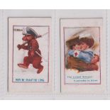 Trade cards, Mearbeck, Army Pictures, Cartoons etc, two cards, 'Now We Shant be Long' & 'The