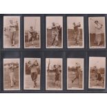 Cigarette cards, Wills, Golfing 'L' size, (set, 25 cards), sold with Millhoff Famous Golfers, 10