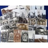 Postcards, a mixed UK topographical selection of approx. 34 cards with RPs of windmills at
