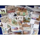 Postcards, a good mixed, mainly subject selection of approx. 160 cards showing hop picking, cherry