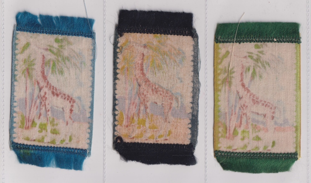 Tobacco blankets, USA, ATC, Wild Animals, 3 different plus 13 colour variation, approx. 65mm x - Image 2 of 10