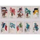 Cigarette cards, Hill's, Flags & Flags with Soldiers (13/30) (gd) (13)