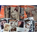 Film Memorabilia, a collection of 13 issues of Picturegoer magazine (1949-1953), articles include