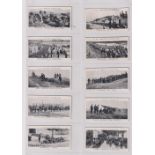 Cigarette cards, Smith's, War Incidents 'A' Series (set, 25 cards) (gd)