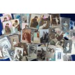 Postcards, Glamour, a selection of 240+ cards to include Manni Grosze, Christy, Underwood, Nanni,