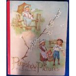 Children's Books, 1894 Peepshow Pictures, Ernest Nister London, complete with all 4 pop up pictures,