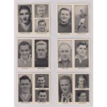 Trade cards, Thomson, World Cup Footballers (set, 64 cards, all uncut as issued) (vg/ex)